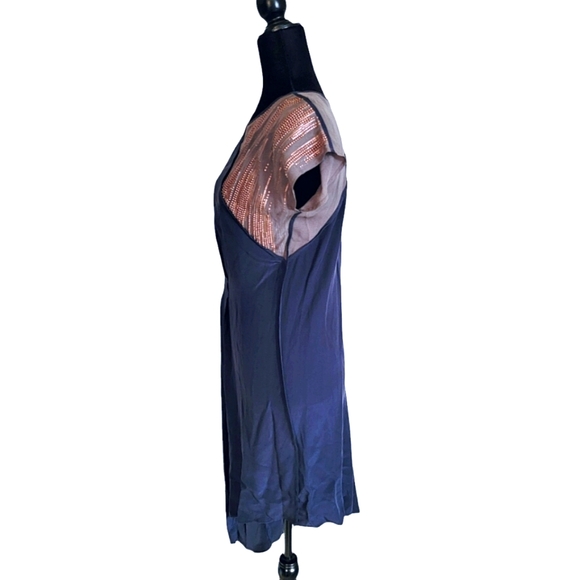 BCBGMAXAZRIA Runway Cocktail Dress Asymmetrical NWT - Picture 4 of 11